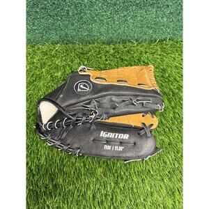 Nike Ignitor 1100 Baseball Glove 11" Right Hand Thrower Black Brown Leather